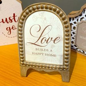 Wooden home decor